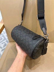 全新🌸 COACH 男士 男款枕頭包 斜挎包 單肩包