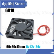 Dgdfhj Shop 6010 6cm 60mm DC 5v 12V 24V Cooling Fan Brushless for Reprap 3D Printer Parts DC Cooler 60x60x11mm Plastic Fan 6cm