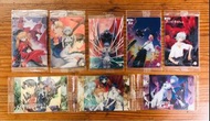 EVA 新世紀福音戰士 EVANGELION 綾波麗 明日香 碇真嗣 森永製果 朱古力威化餅 膠咭 A  set 共8款