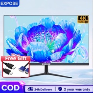 Expose Gaming Monitor 24/27 inch curved 75Hz/165Hz 2K/4K desktop ips computer 19 inch pc monitors