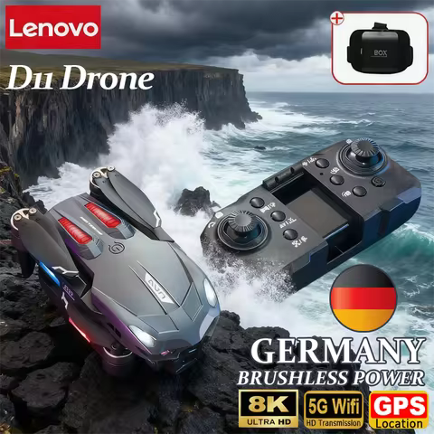 Lenovo D11 Drone 8K Aerial HD Gradient Flowing Light Dual-Camera Intelligent Obstacle Avoidance Brus
