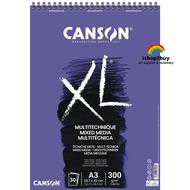 Canson XL Mixed Media Paper A3 300gsm A4 30 Sheets