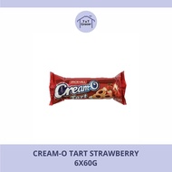 Cream-O Tart Strawberry (140g / 6x60g)