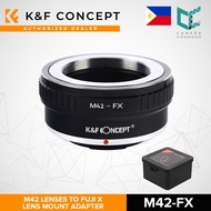 K&F Concept M42 Lenses to Fuji X Mount Camera Adapter M42-FX