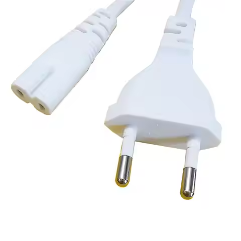 EU Power Cable Cord IEC C7 2pin AC Extension Cable For Dell Laptop Charger Canon Epson Printer Radio