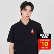 美职棒（MLB）官方POLO衫短袖男女情侣款爱心系列运动休闲T恤3APQH0143-50BKS 纽约洋基队/黑色 XL 180/100A