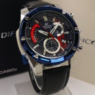 🔥SALE🔥Casio Edifice EFR559 Men Watches Leather Strap Watch Stainless Steel Quartz Watch For Men /Jam