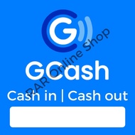 Gcash Cash In and Cash Out Tarpaulin with/without Rates