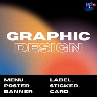 Graphic Design | Menu Design | Poster Design | Banner Design | Card Design | Design Service | Photo 