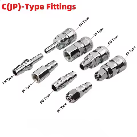 C（JP）-Type Fittings Hose Quick Connector High Pressure Coupler Plug Socket PP SP PF SF PH SH PM 20 3