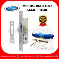 St Guchi SGML 1684 Single Mortise Hook Lock H1684 SIRIM Door Lock