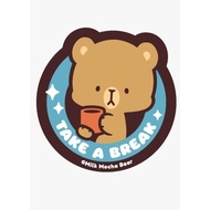 Mocha Coaster - Take A Break Coaster Diatomite Coaster