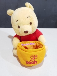 Boneka Baby Winnie The Pooh with pouch Original Disney Baby