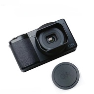 for RICOH GR4 GRIV GR IV HDF Monochrome Digital camera Lenses metal Square Lens hood+Cap/Cover prote