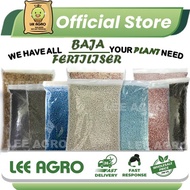 Pelbagai Baja Booster/Paksa Subur/Bunga/Buah/Organik/Garam/Kopi/Tahi Ayam/ERP/Dolomite Fertiliser /Sayur/Akar/Milagro