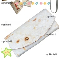 OPTIMISTI Burrito Wallet, Multiple Compartments Burrito Coin Clip, Gifts with Card Slots Foldable Ca