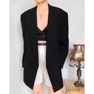 Durban Basic Oversized Double Breasted