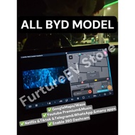 BYD ATTO 3 Dolphin Seal M6 Sealion 7 Car Android Apps Install | Video Streaming & Live TV Support