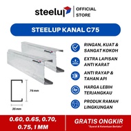 Steelup Kanal C75 Rangka Atap Baja Ringan