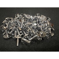 ️ Injection Bid Original Color Big Head Screw M6X20MM Brand Burnt Titanium Anti-Scalding Cover Exhau