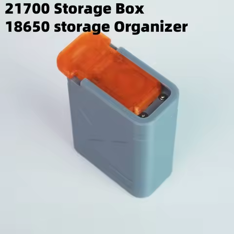 26800/18650 storage box /21700 battery case for 18650/21700/26800 battery storage with Sliding Lock 