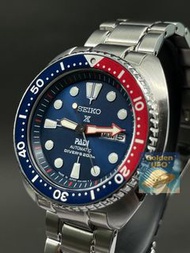 SEIKO PADI 特別版百事圈鮑魚潛水錶SRPA21K1 turtle
