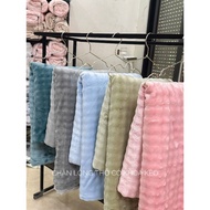 Rabbit Fur Blanket with Zipper to Insert This Year's New Version Size 2m×2m3 Weight 2kg