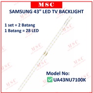 UA43NU7100K SAMSUNG 43 INCH SAMSUNG LED TV BACKLIGHT ( LAMPU TV ) UA43NU7100