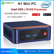 SZBOX Intel N150/N100 MINI PC N95 Computer Windows 11 PRO DDR4 M.2 WIIF BT HD Office Mini Pc Desk