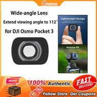 【NEW】BRDRC Wide-angle Lens for DJI Osmo Pocket 3 Gimbal Camera Extend FOV to 112° Magnetic Wide Angl