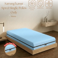 Nestra - Zippered Mattress Cover SinglePOLOS Size 80x200 | 90x200 | 100x200 | 120x200