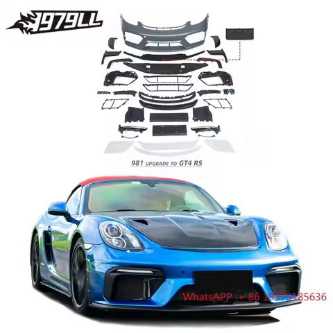 [1979LL] Car Bodykit 2013 2014 2015 981 Front Bumper Upgrade to GT4RS Spyder Body Kits for Porsche C