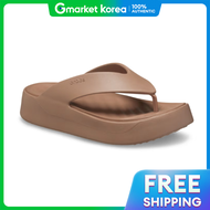 Crocs | รองเทาแตะครอกส เกตอะเวย แพลตฟอรม ฟลป สำหรบผหญง รนเพมความสง 209410-2Q9