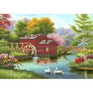ABC 3D Diamond Painting Happy Home LV044 (Customers self-adhesive) size: 77x60cm