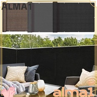 ALMA Sun Shading Sails, Waterproof 3/5/6M Balcony Shade Cloth, Thicken Fencing  Garden Porch Pool