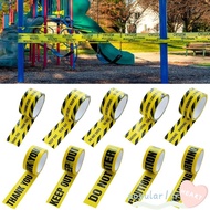 POPULAR1 Warning Tape, Yellow Tape 4.8CM*25M Caution Signs Adhesive Tape, Tool DO NOT ENTER KEEP OUT