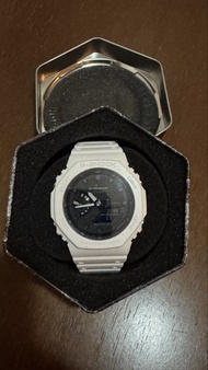 Casio G-SHOCK GA2100 白色手錶 農家橡樹