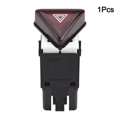 Car Switch Button Hazard Flash Switch Vehicle Replacement Part Automotive Hazard Switch Button Relia