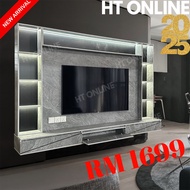 [HT ONLINE] 8ft Modern TV Cabinet  Wall Mounted Tv Cabinet  Hall Cabinet Kabinet TV Gantung Rak Tv