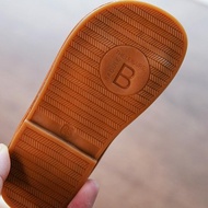 Girls' Sandals 1-18 Years Old Soft Leather with Velcro for Beach –TOB.14Jl22e