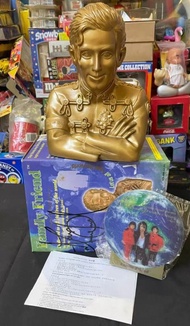 michael jackson 邁克爾杰克遜 發聲存錢罐 硬膠玩偶 絕版公仔 發聲功能已損壞