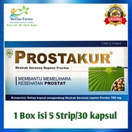 Prostakur 1 box isi 30 kapsul Obat herbal untuk Prostat 100% Produk Original