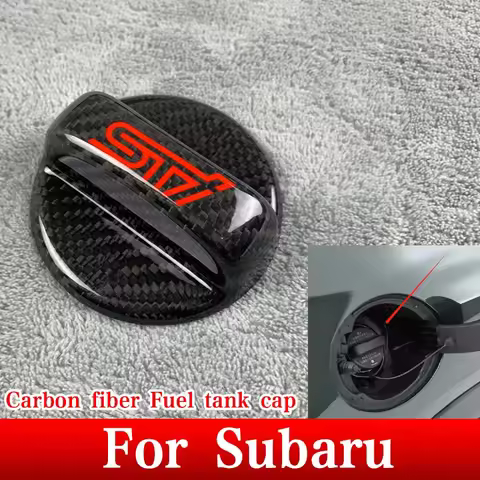 Carbon Fiber Fuel Tank Inne Cap For Subaru BRZ Forest Man Aohu XV Winged Leopard WRX STI Fuel Cap 20