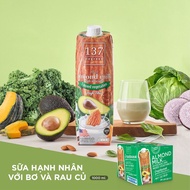 [NEW Flavor] Almond Butter and Vegetable Milk 137 Degrees 1L box