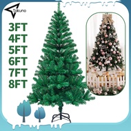 Christmas Tree 3FT/4FT/5FT/6FT/7FT/8FT Christmas Tree Full Set Christmas Decoration for home 2023 Xmas Tree Makapal with Decorations Set