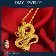 fashion all-match✒DMY Jewelry Gold Pawnable Sale/18k Saudi Gold Necklace Pawnable Legit/Dragon Neckl