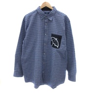 Arnold Palmer Shirt Plaid Long sleeves blue Direct from Japan Secondhand