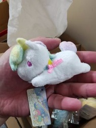 稀有絕版 超可愛 全新日本正版 sanrio little twin stars 雙子星 獨角獸 迷你 豆豆 公仔