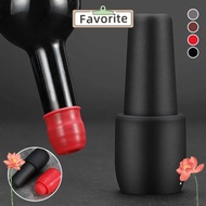 FAVORITEGOODS Red Wine Sealer, Sparkling Wine Bottle Stopper Silicone Wine Bottle Stopper, Convenien