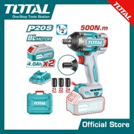 TOTAL บ๊อกแบตเตอรี่ไร้สาย 20V.1/2" #TIWLI2050